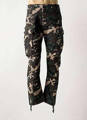 Pantalon cargo coupe droite vert JACK & JONES homme