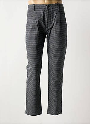 Pantalon droit coupe droite gris INDIVIDUAL homme