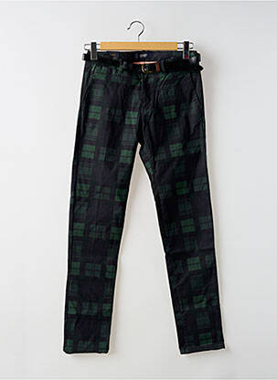 Pantalon droit poches vert SCOTCH & SODA homme