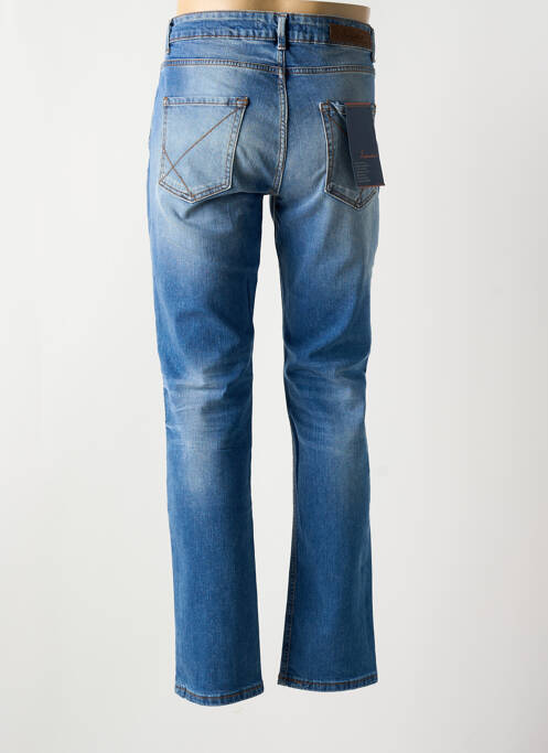 Jeans coupe slim bleu INDIVIDUAL homme
