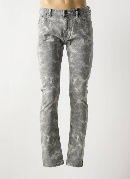 Pantalon slim gris SCOTCH & SODA pour homme