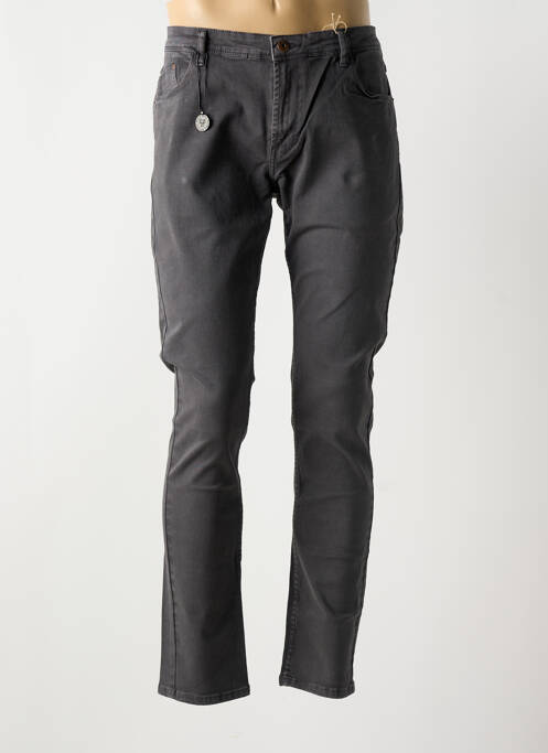 Pantalon slim gris SOLID pour homme