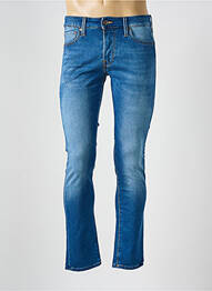 Jeans coupe slim stretch taille normale bleu JACK & JONES homme