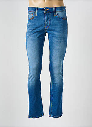 Jeans coupe slim stretch taille normale bleu JACK & JONES homme