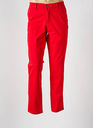 Pantalon chino stretch taille normale rouge JACK & JONES homme