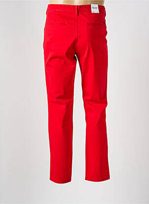 Pantalon chino stretch taille normale rouge JACK & JONES homme
