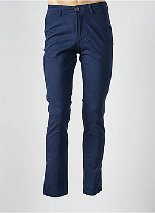 Pantalon chino stretch taille normale bleu JACK & JONES homme