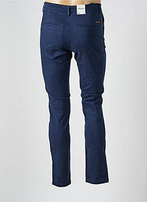 Pantalon chino stretch taille normale bleu JACK & JONES homme