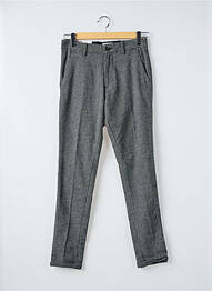 Pantalon chino stretch taille normale noir JACK & JONES homme