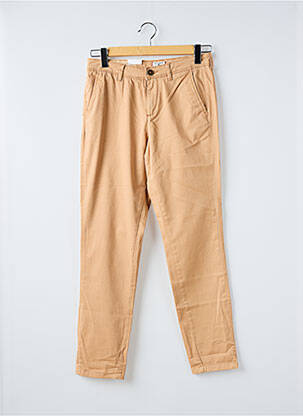 Pantalon chino stretch taille normale orange JACK & JONES homme