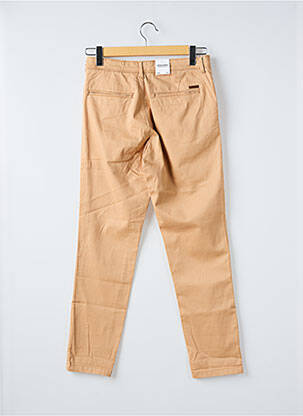 Pantalon chino stretch taille normale orange JACK & JONES homme