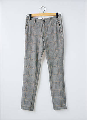 Pantalon slim stretch noir JACK & JONES homme