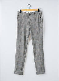 Pantalon slim stretch noir JACK & JONES homme