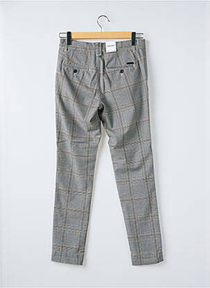 Pantalon slim stretch noir JACK & JONES homme
