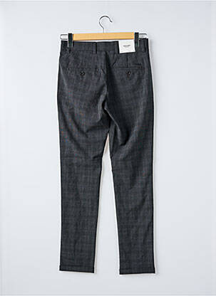 Pantalon chino stretch taille normale gris JACK & JONES homme