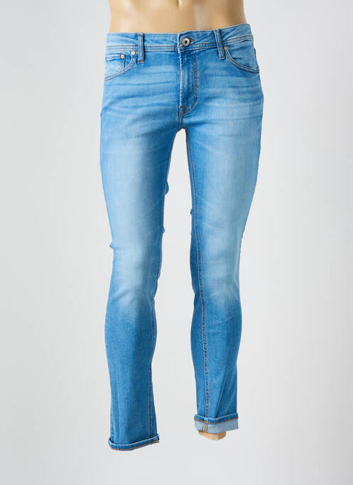 Jeans skinny bleu JACK & JONES pour homme