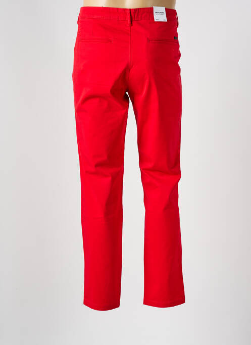 Pantalon chino rouge JACK & JONES pour homme