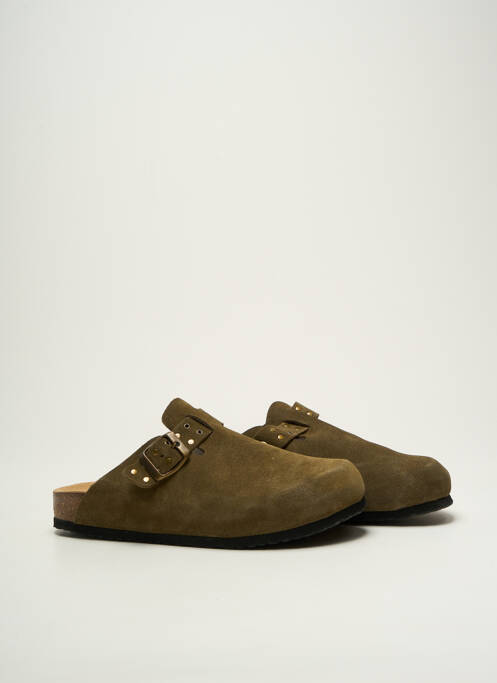 Mules/Sabots vert TEXTO pour femme