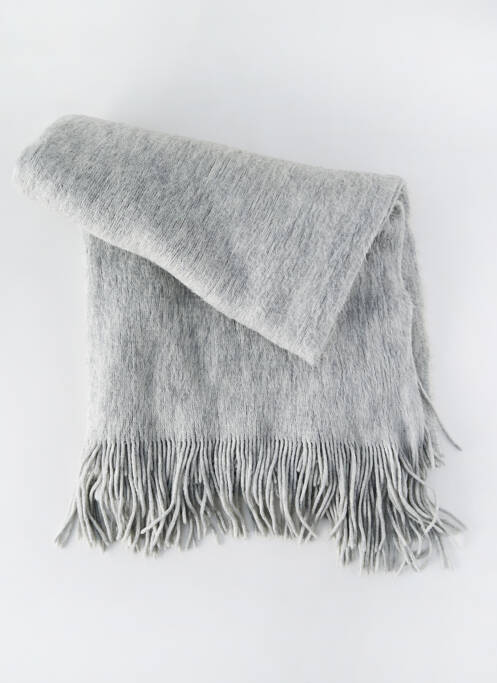 Echarpe gris SANS MARQUE pour femme