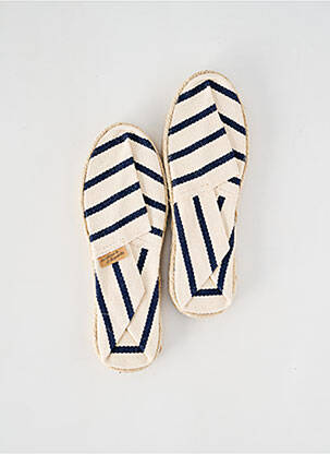Espadrilles bout rond bout rond bleu LA MAISON DE L'ESPADRILLE enfant
