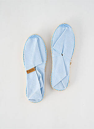 Espadrilles bout rond bout rond bleu LA MAISON DE L'ESPADRILLE enfant