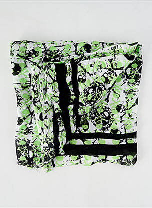 Foulard imprimé fantaisie vert JACK & JONES unisexe