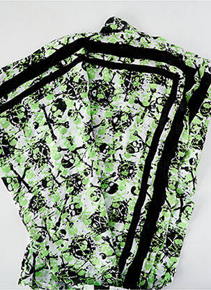 Foulard imprimé fantaisie vert JACK & JONES unisexe
