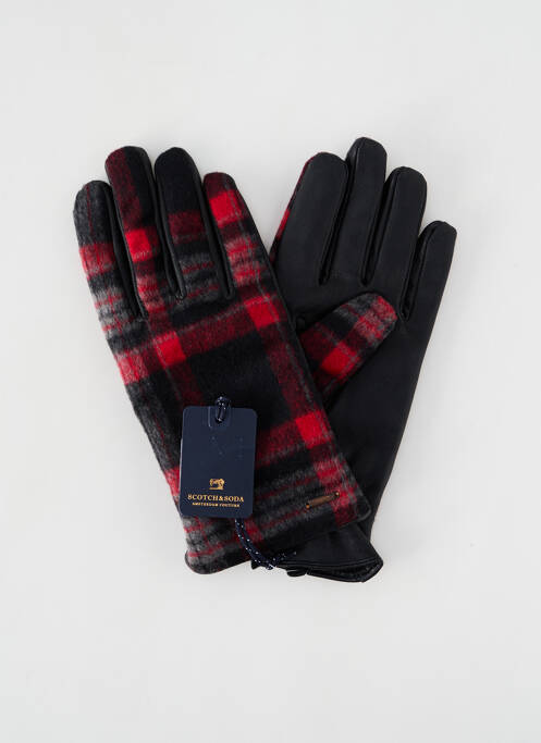 Gants rouge SCOTCH & SODA pour homme
