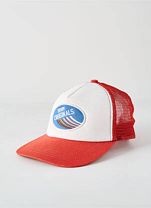 Casquette broderie rouge JACK & JONES homme