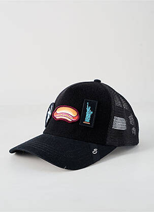 Casquette noir SCRATCHY'S pour homme