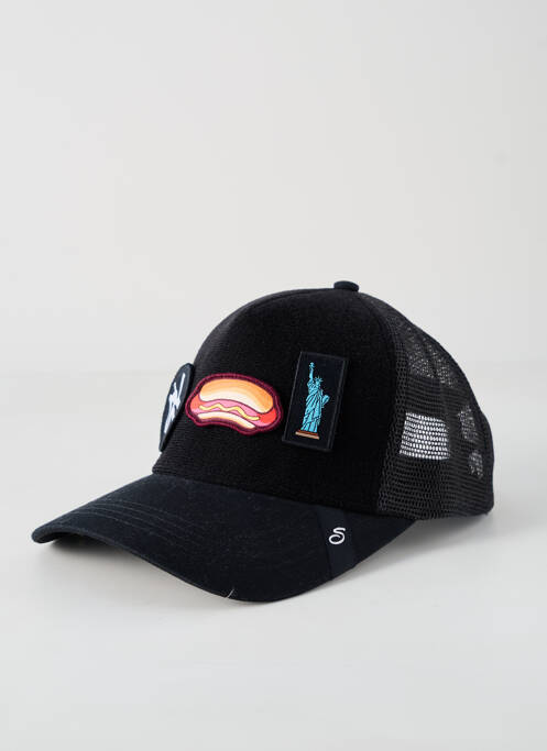 Casquette noir SCRATCHY'S pour homme