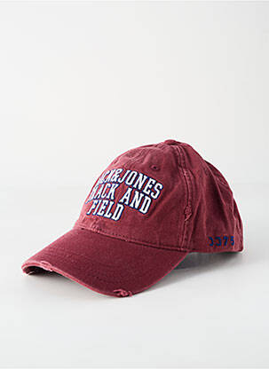 Casquette fermeture pressionnée violet JACK & JONES homme