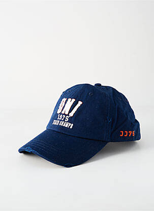 Casquette broderie bleu JACK & JONES homme