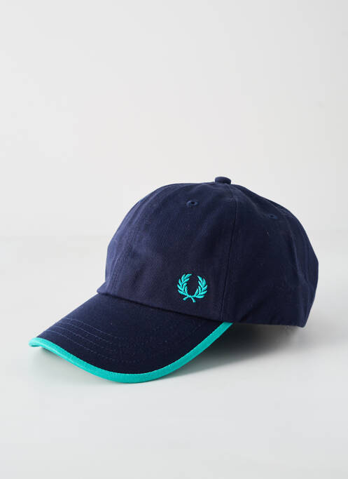 Casquette bleu FRED PERRY pour homme
