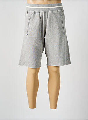 Bermuda taille élastique taille normale gris LE COQ SPORTIF homme