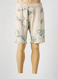 Bermuda taille élastique taille normale vert JACK & JONES homme