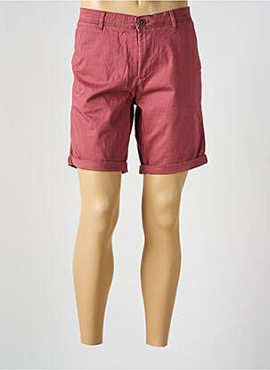 Bermuda stretch taille normale rouge JACK & JONES homme