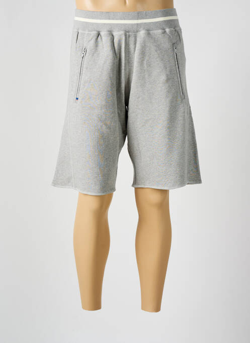 Bermuda taille élastique taille normale gris LE COQ SPORTIF homme