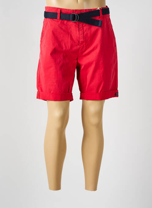 Bermuda rouge PETROL INDUSTRIES pour homme