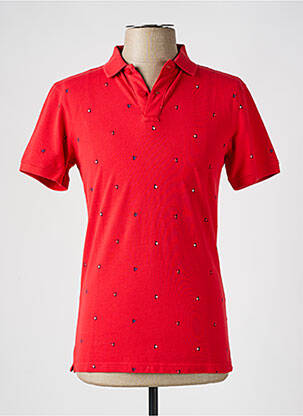 T-shirt coupe cintrée manches courtes rouge PETROL INDUSTRIES homme