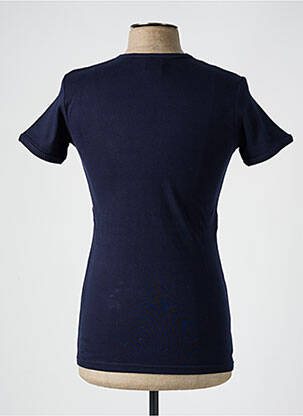 T-shirt stretch manches courtes bleu LOGOSHIRT homme