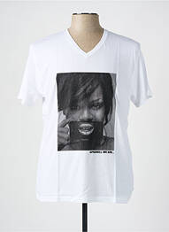 T-shirt stretch manches courtes blanc SPHARELL homme