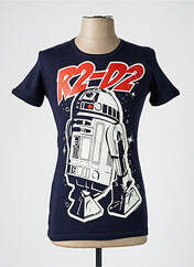 T-shirt bleu LOGOSHIRT pour homme seconde vue