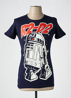 T-shirt bleu LOGOSHIRT pour homme