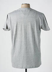 T-shirt gris RETRO ORIGIN pour homme seconde vue