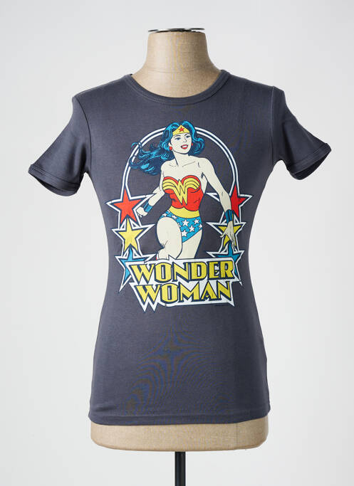 T-shirt gris LOGOSHIRT pour femme