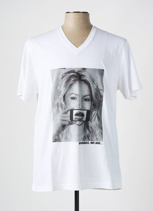T-shirt blanc SPHARELL pour homme