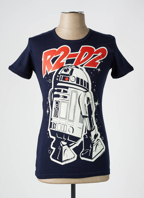 T-shirt bleu LOGOSHIRT pour homme