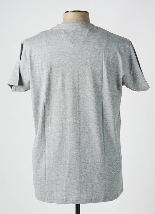 T-shirt gris RETRO ORIGIN pour homme