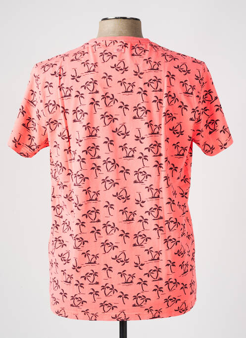 T-shirt orange PETROL INDUSTRIES pour homme